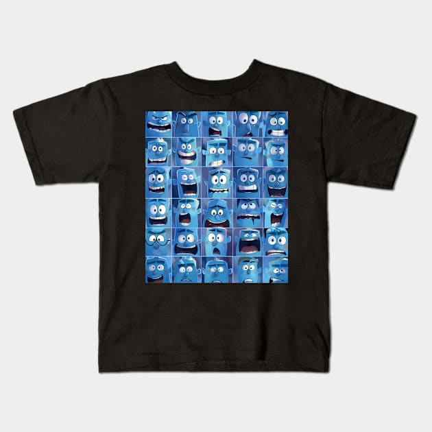 Bluey Memorable Moments Kids T-Shirt by Angel Shopworks